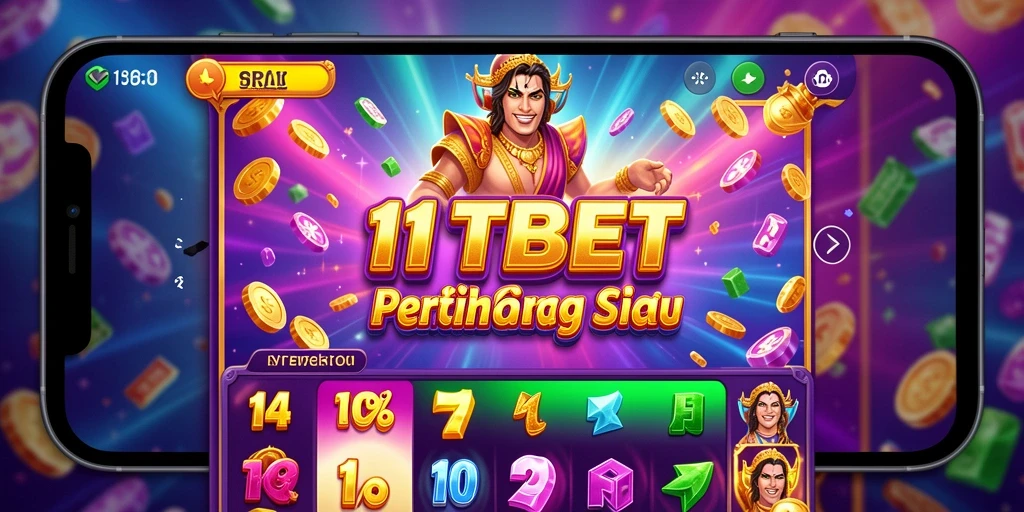 Tampilan menarik dari gameplay Slot 11TBET dengan simbol penuh warna.