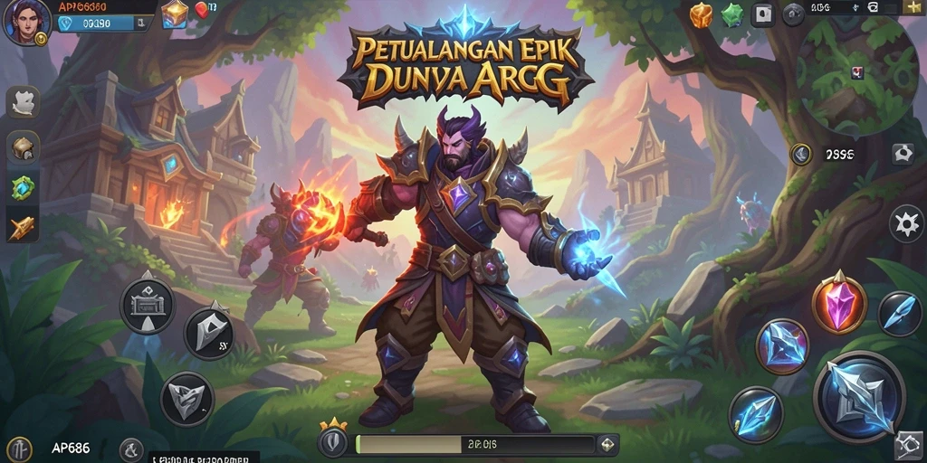 Tampilkan gameplay menegangkan dari AP686 dalam dunia ARPG.