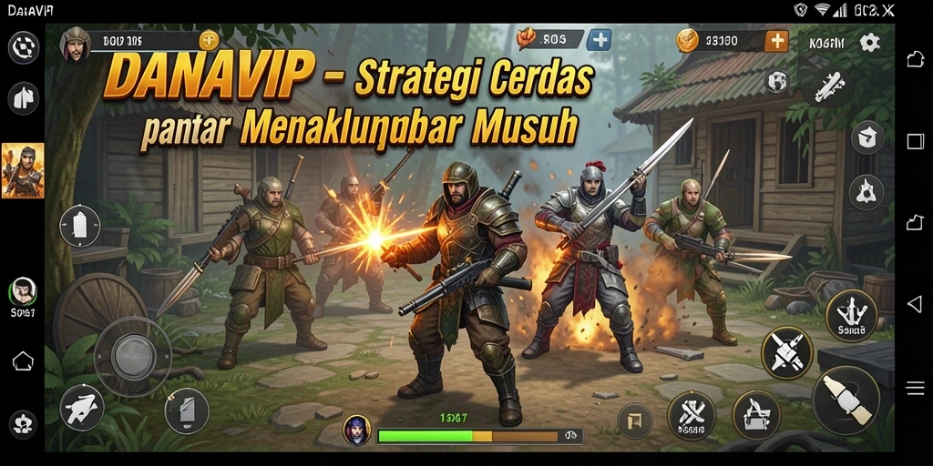 Tampilan gameplay menarik dari danavip, menunjukkan strategi mendalam.