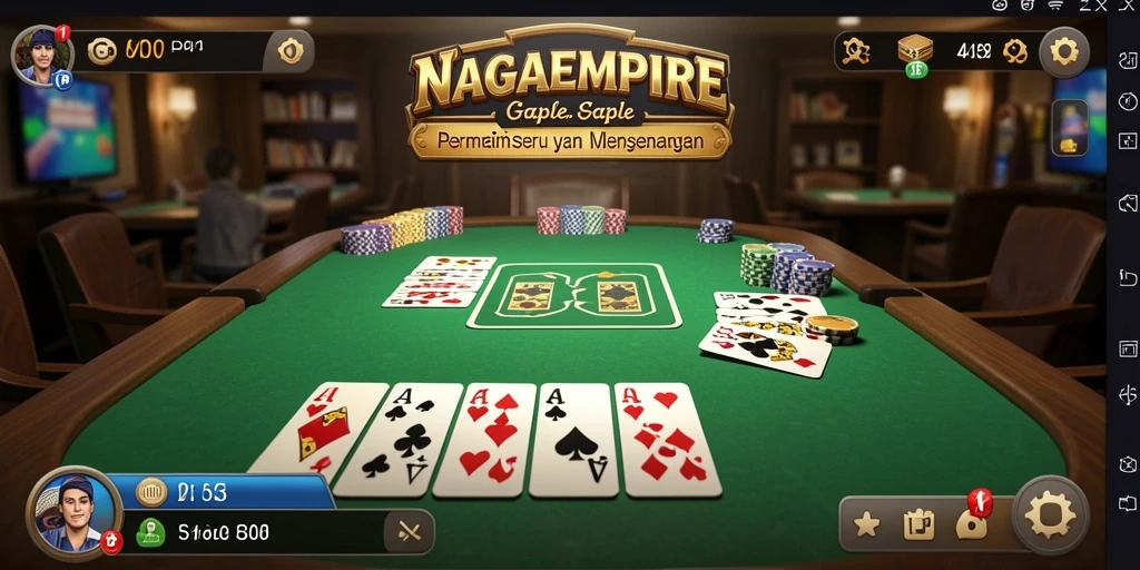 Tampilan gameplay NAGAEMPIRE yang seru dan interaktif.