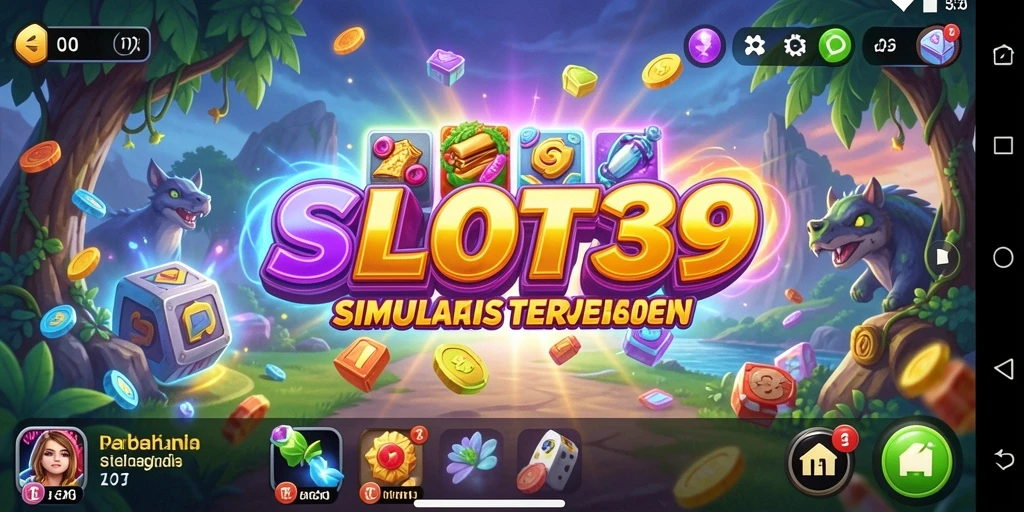 Tampilan menarik dari gameplay SLOT39 yang mendebarkan.